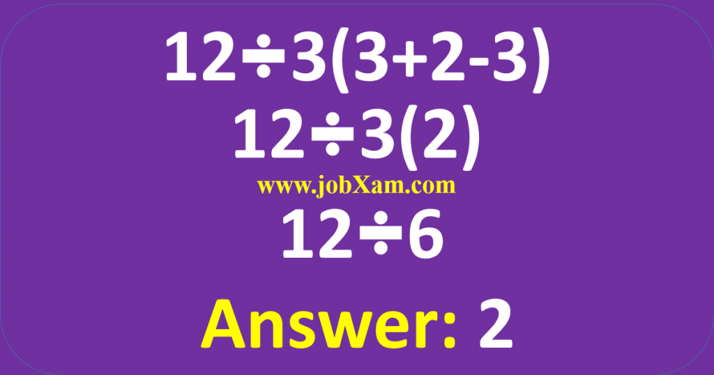 IQ Test Math Questions with Answers