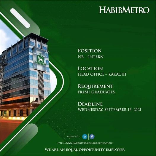 Habib Bank Job 